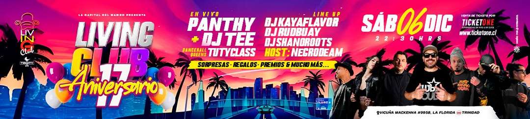 LIVING CLUB "17" ANIVERSARIO 