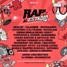 RAP AL ESTADIO