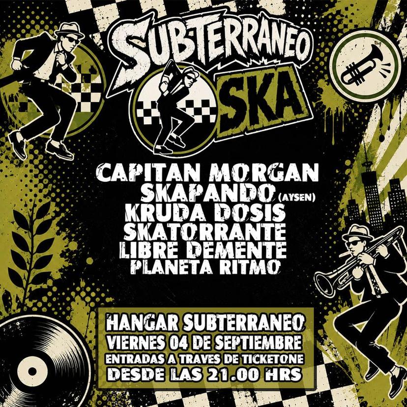SKAPANDO  EN HANGAR  SUBTERRANEO