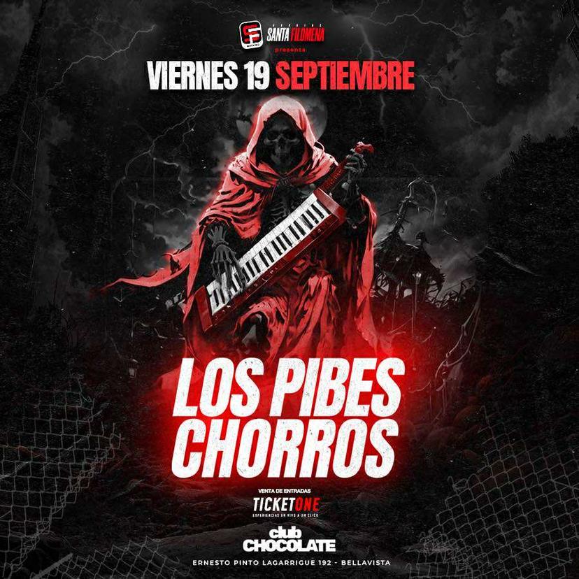 LOS PIBE CHORROS EN CLUB CHOCOLATE ( LA FONDA )