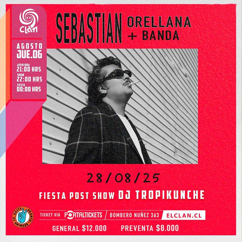 SEBASTIAN ORELLANA EN EL CLAN
