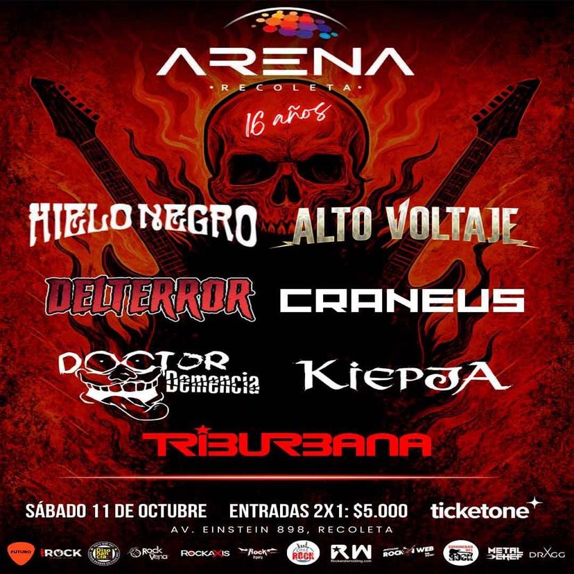 16 AÑOS DE ARENA RECOLETA