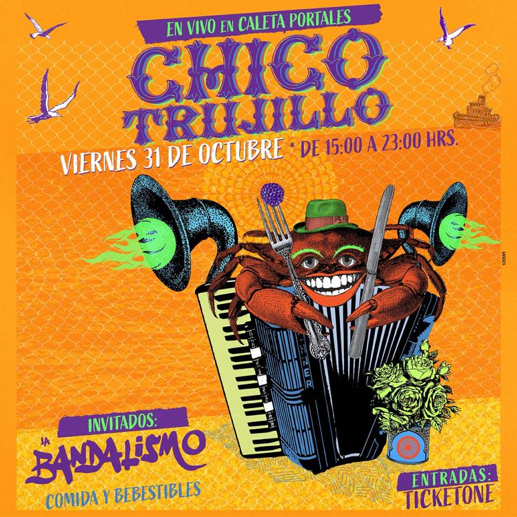 CHICO TRUJILLO EN CALETA PORTALES