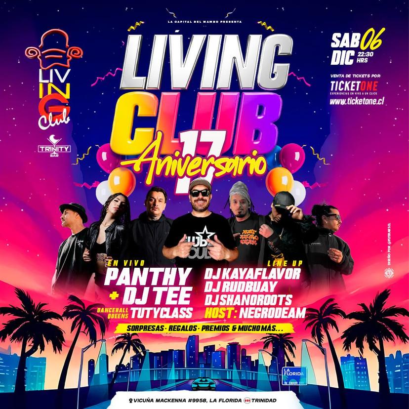 LIVING CLUB "17" ANIVERSARIO 