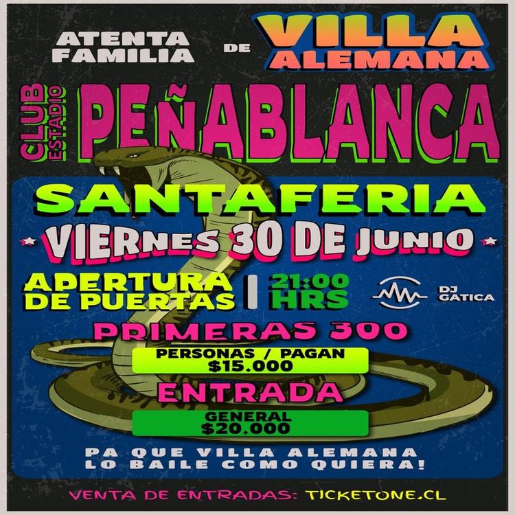 Santaferia en Villa Alemana