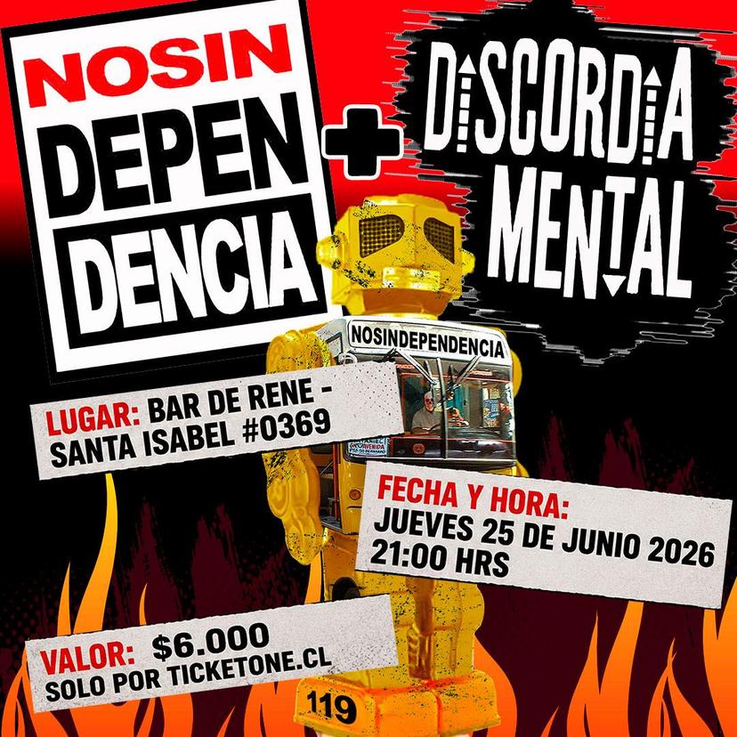 Nosindependencia+Discordia mental