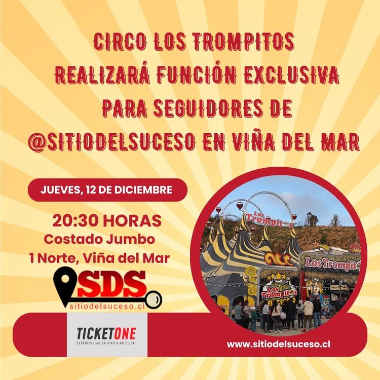 Función gratuita Circo Los Trompitos