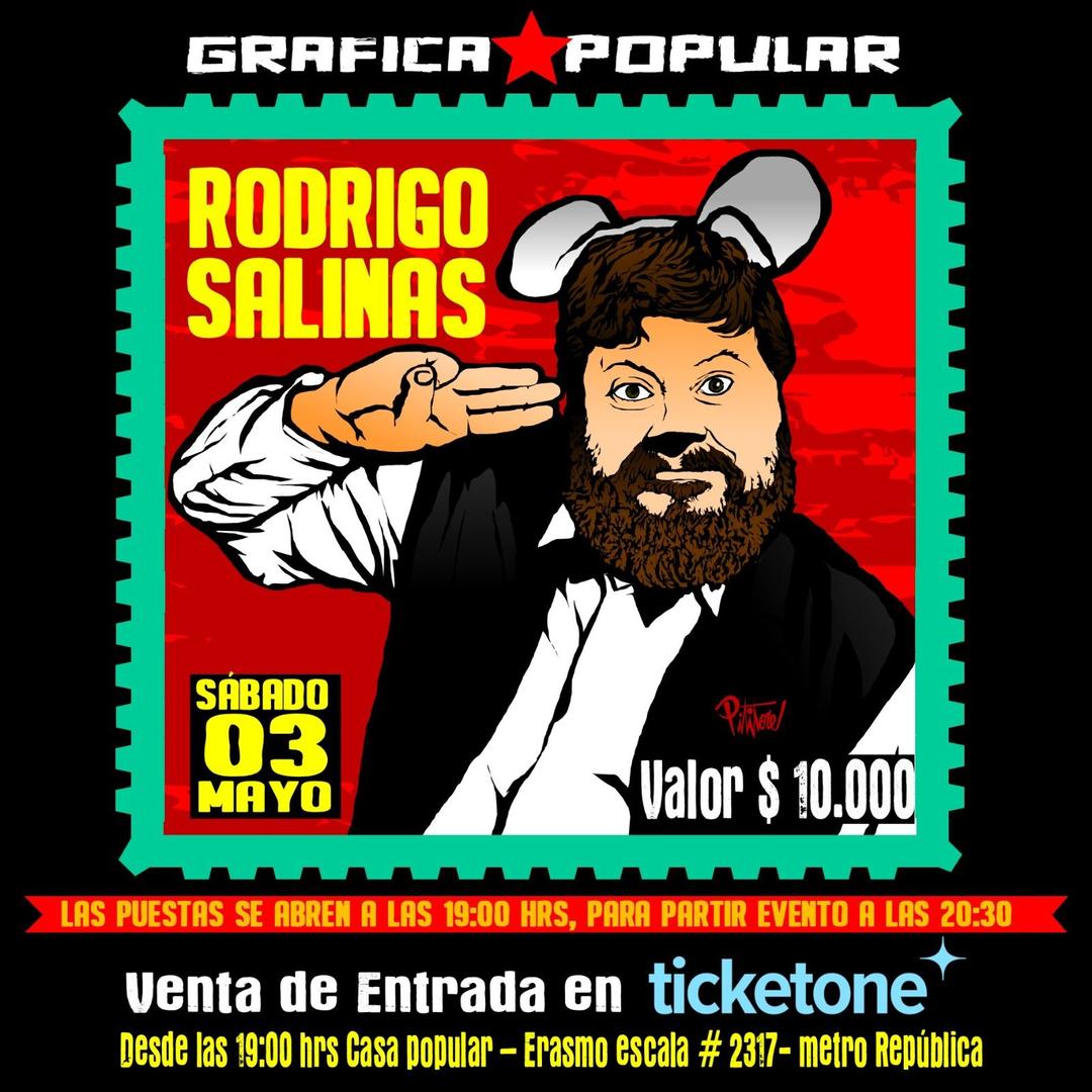 RODRIGO SALINAS EN GRAFICA POPULAR