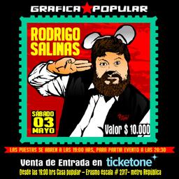 RODRIGO SALINAS EN GRAFICA POPULAR