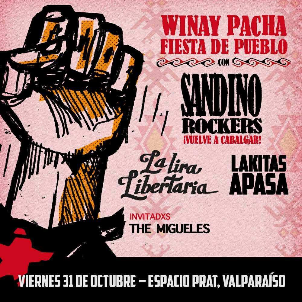 WIÑAY PACHA FIESTA DE PUEBLO. VALPARAÍSO.