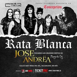 JOSE ANDREA ( MAGO DE OZ ) + RATA BLANCA  CONCEPCION