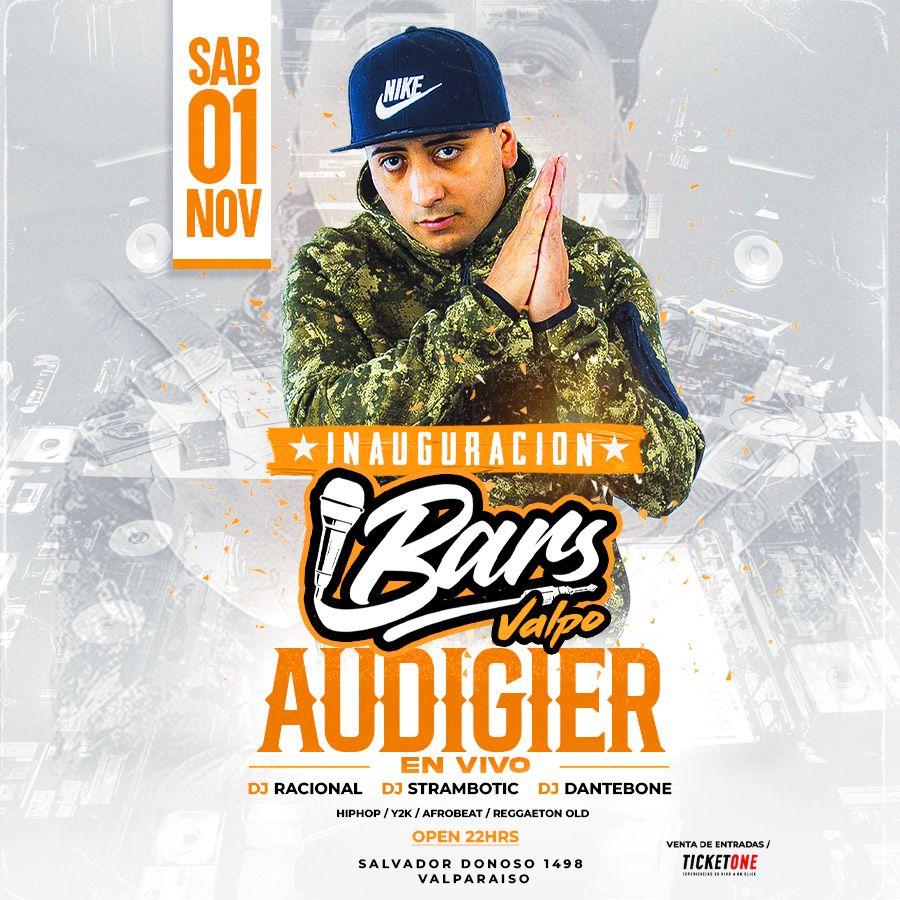 AUDIGIER EN VIVO! INAGURACION BARS VALPO