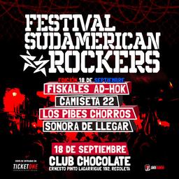 FESTIVAL SUDAMERICAN ROCKERS ( versión Fiestas Patrias )
