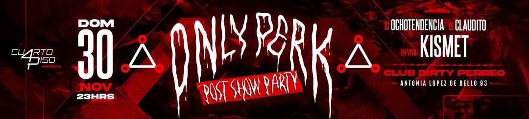 Harry Nach Only Perk Post Show Party