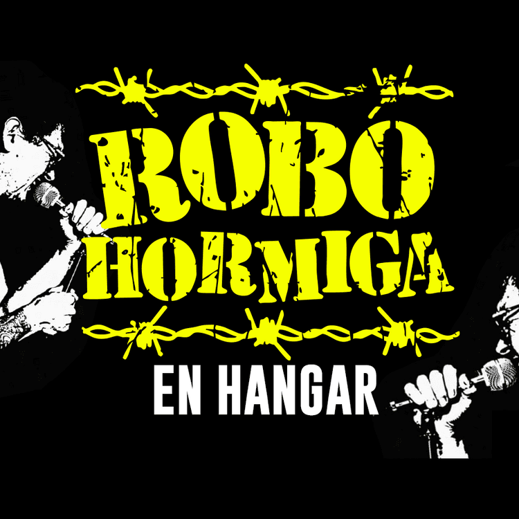 ROBO HORMIGA EN EL HANGAR