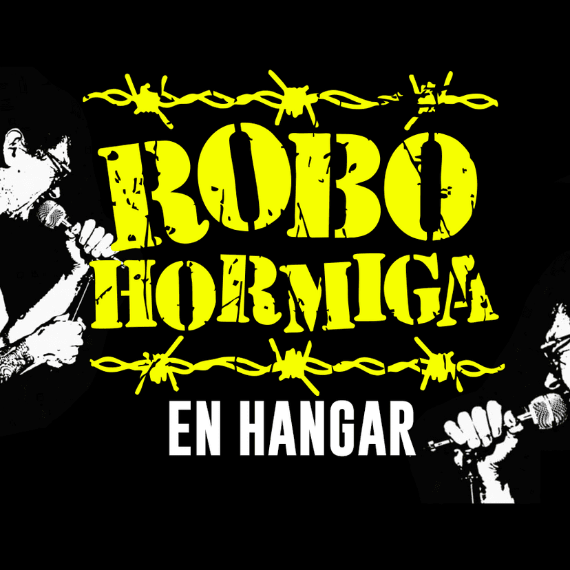 ROBO HORMIGA EN EL HANGAR