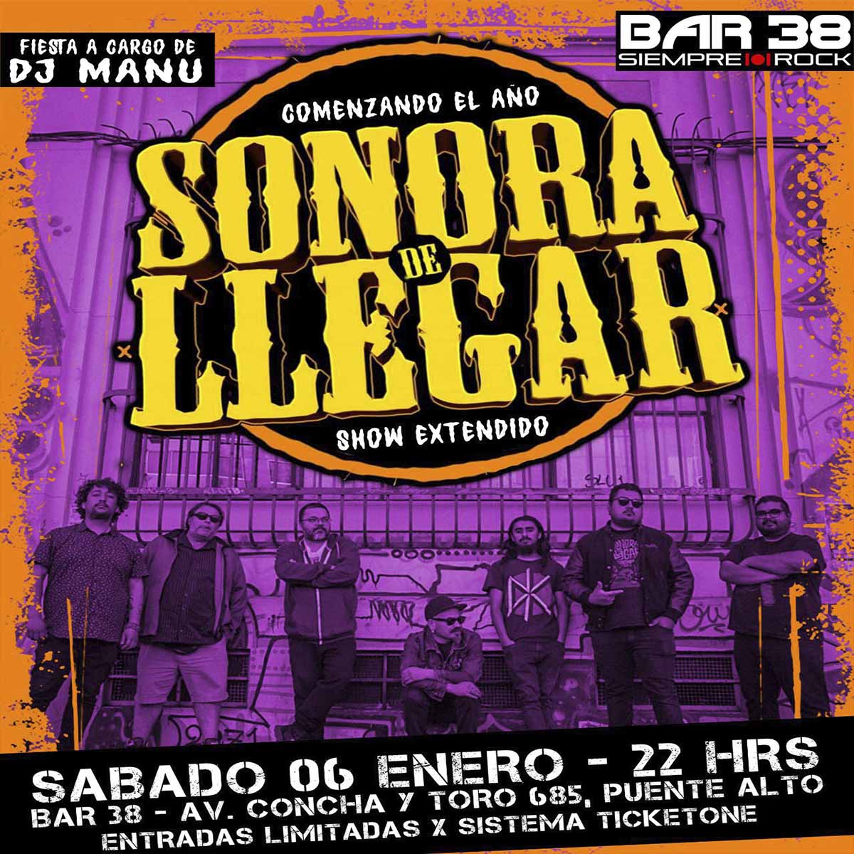 Sonora De Llegar Bar 38